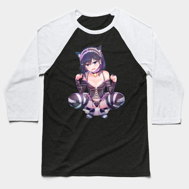 Sexy anime girl Baseball T-Shirt by Venandeu